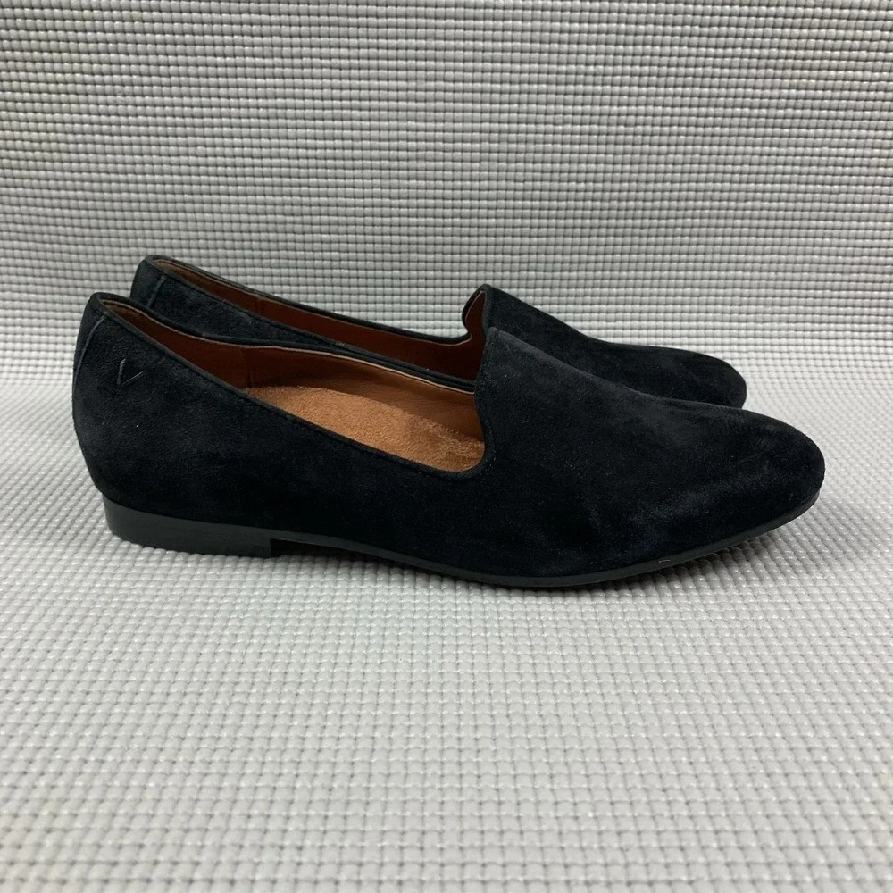 Vionic Women's Willa Loafers Size 7 Black Suede